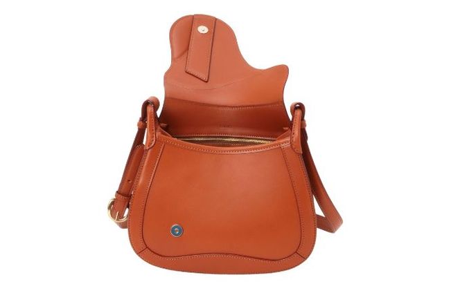 鞍 ショルダーバッグ 大 キャメル いたがき 革 革製品 レザー 牛革 ギフト プレゼント おしゃれ カバン ファッション 北海道 赤平