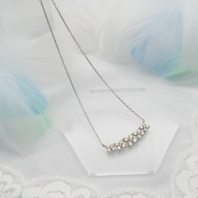 PT900/PT850 1.00ct H&Cダイヤモンド ペンダントネックレス HH-019756 SWBT018