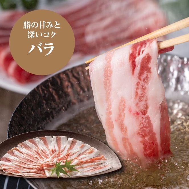 宮崎県産豚バラしゃぶしゃぶ用　500g K16_0184