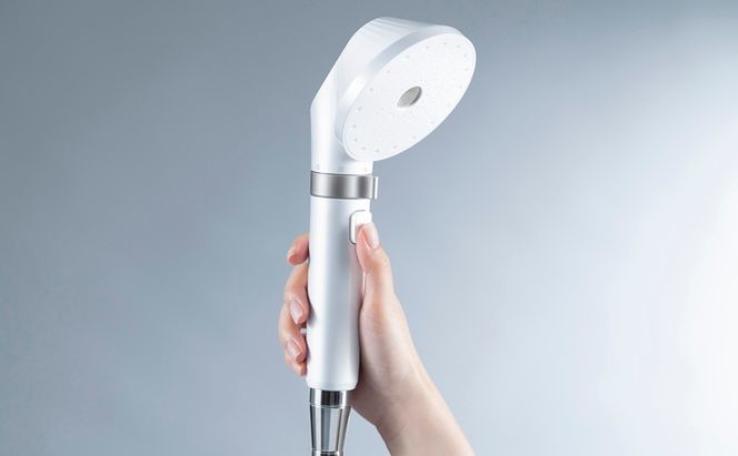 ウルトラファインバブルクレンジングシャワーヘッド SHJ-M01-W シェルホワイト シャワーヘッド 節水 アイリスオーヤマ 水圧 強い ミコラ MiCOLA ウルトラファインバブル JETモデル 高水圧 モード切替 手元スイッチ ミスト バブル ストレート