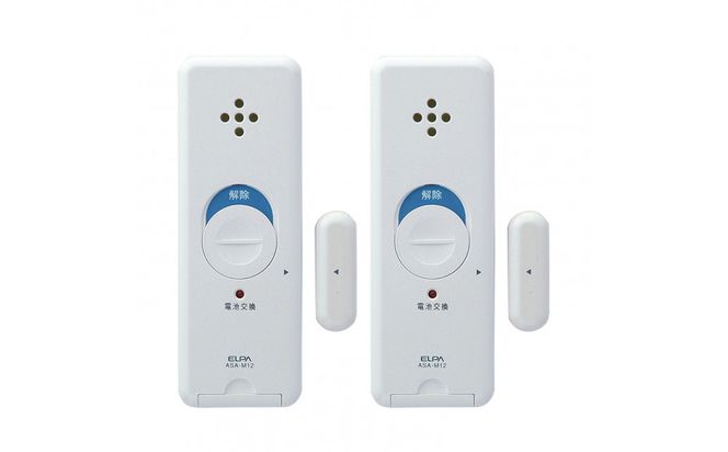 窓ピタッアラーム開放検知２Ｐ　ASA-M12-N2P(W) 272183_AZ220