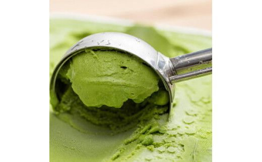 V6213_【2026年6月以降配送】【業務用サイズ】プレミアムジェラート／濃い抹茶 2000ml／2リットル業務用 2L アイス／ ゆあさジェラートラボラトリー