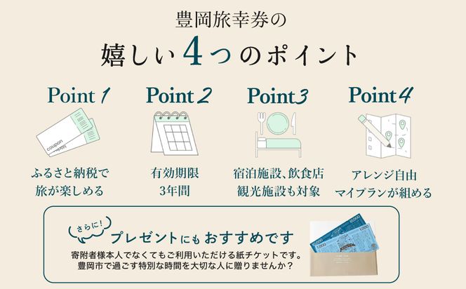 豊岡市旅行クーポン 90,000円分 3年間有効 城崎温泉 出石 竹野 神鍋 など 宿泊施設 飲食店 観光施設 250施設以上で使える旅行券 「豊岡旅幸券」 旅行 宿泊 旅 トラベルの チケット
