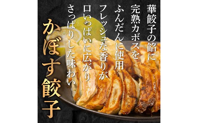 【A07006】華永餃子セットA（華×1、一口×1、かぼす×1） 計54個