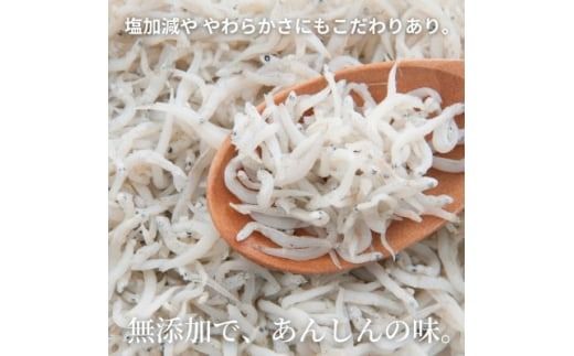 釜揚げしらす干し 350g(70g×5袋小分けパック) CAS 冷凍 無添加 冷凍 惣菜 弁当 便利 ご飯 ごはん 丼 料理 海鮮丼 離乳食 シラス おつまみ サラダ グルメ 人気 おすすめ 愛知県 南知多町