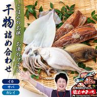やまいち自慢、干物詰め合わせセット サバ カレイ イカ 一夜干し 桜干し みりん干し 魚 干物 ひもの 詰め合せ セット おつまみ 日本酒 肴  myz02 myz11 myz17