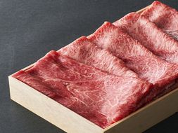 【寛閑観】近江牛『赤身』すき焼きしゃぶしゃぶ用400g【冷蔵】【FR21W】
