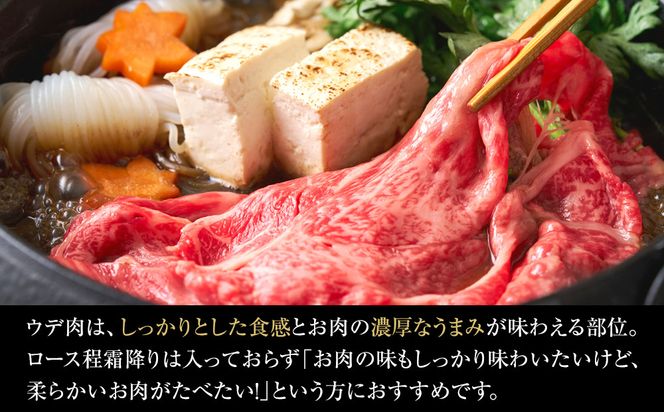北海道産 星空の黒牛 ウデ肉 すき焼き用 600g 【 肉 にく ニク 牛肉 牛肉赤身 赤身 牛肉セット バーベキュー 冷凍牛肉 贅沢牛肉 国産牛肉 北海道産牛肉 道産牛肉 簡単 お手軽 特製牛肉 標茶町 北海道 】 016641_AD040