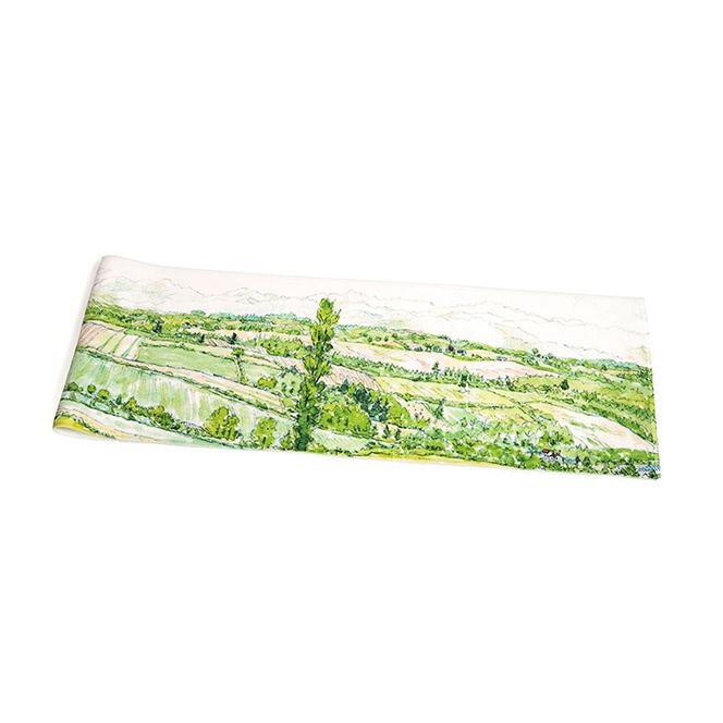半農半画家 イマイカツミ ≪オリジナル マフラータオル≫ (美瑛の絵) 北海道 富良野市 富良野 ふらの タオル 景色 絶景 