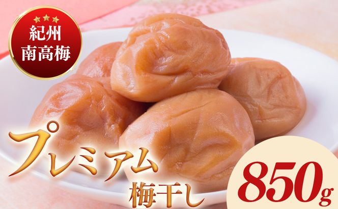 紀州南高梅プレミアム塩分約3％（850g）