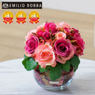 アートフラワー エミリオ・ロバ ローズポプリアレンジM-p TTSTD08100