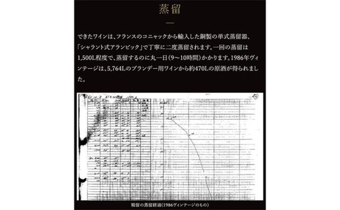 ソラリス ブランデー 龍眼 1989 700ml×1本 マンズワイン ご当地 取り寄せ お酒 アルコール 長野県 小諸市