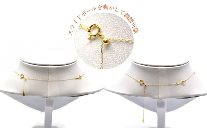 K18　イエローゴールド　長さ足し　チェーン　10ｃｍ　管理番号686784 218-238-a