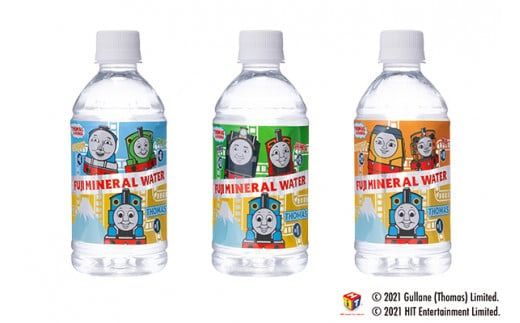 きかんしゃトーマスとなかまたち 富士ミネラルウォーター(350ml×24本入) 防災 防災グッズ 備蓄 保存 ストック 山梨 富士吉田