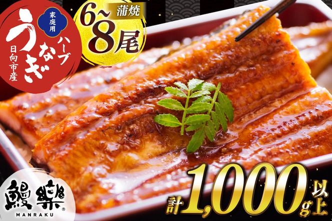 うなぎ 国産 ハーブ 鰻 計 1kg 以上 6〜8尾 [鰻楽 宮崎県 日向市 452061198] うなぎ ふるさと納税 ウナギ 蒲焼 うなぎ ハーブうなぎ うなぎ 冷凍うなぎ うなぎ ウナギ 1キロ うなぎ 化粧箱 うなぎ 鰻楽 うなぎ 宮崎県産 うなぎ 炭火焼き うなぎ 九州 たれ タレ うなぎ 山椒 うなぎ タレ付き うなぎ 山椒付き 小分け うなぎ ◇
