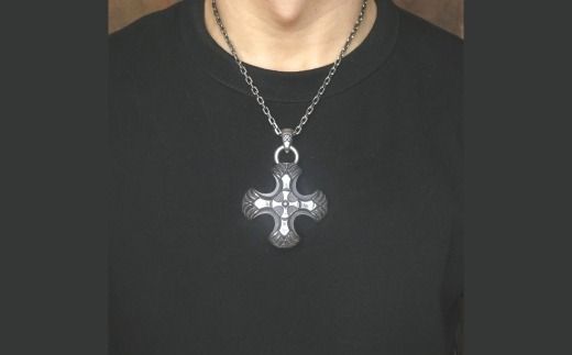 Triple cross pendant