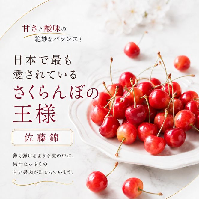 2027年発送 北海道 仁木町産 さくらんぼ 「佐藤錦」 バラ詰め M-L混合 800g (400g×2パック) 国産 旬のフルーツ 旬の果物 デザートサクランボ チェリー フルーツ 果物 果物類 仁木町 仁木 [フルーツショップ妹尾観光農園]