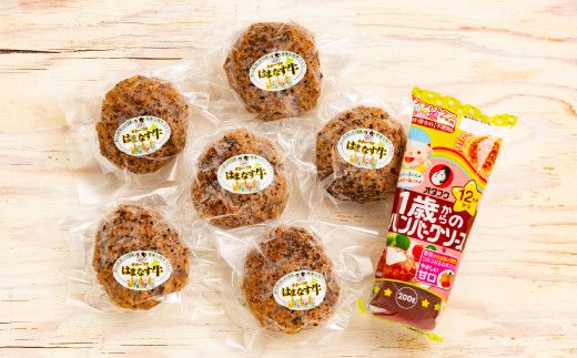 13-91 オホーツクはまなす牛ハンバーグステーキセット