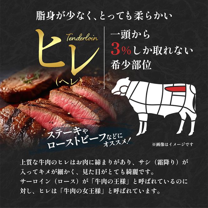 「12月31日までの期間限定」香川県産黒毛和牛オリーブ牛「ヘレステーキ 150g×2枚」数量限定 フィレステーキ お肉 牛肉