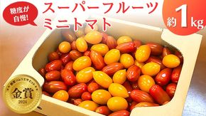 【 先行予約 】 スーパーフルーツ ミニトマト 約1kg 野菜 フルーツトマト フルーツ トマト とまと [AF096ci]