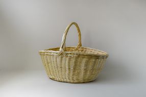 【伝統工芸品】KORI ANRI JAPAN「BASKET S ヤナギのバスケット」柳行李 / 豊岡杞柳細工 100年持つ収納 雑貨 ハンドメイド