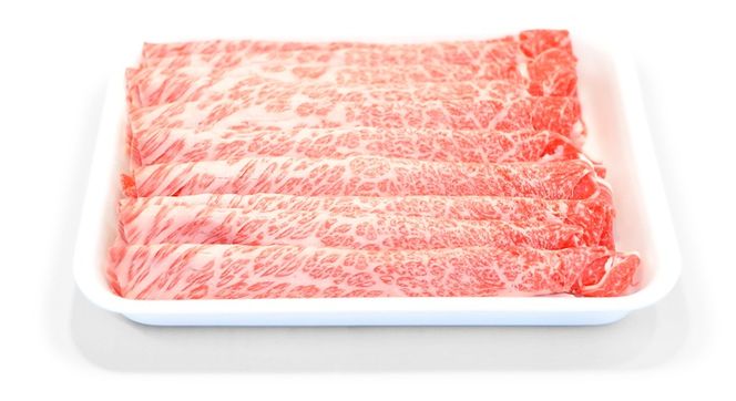 常陸牛肩ロースしゃぶしゃぶ用　500g ( 茨城県共通返礼品 ) [AZ004us]