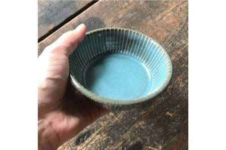 【 青磁 シリーズ 】 線紋 小鉢 5個 セット 糸島市 / うつわと手仕事の店 研　器 陶器 食器 クラフト 手作り [ARD014] 器 陶器 食器 クラフト 手作り 取り分け皿 皿 おしゃれ 小皿 セット 青