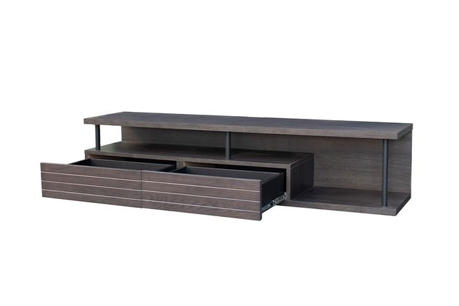ビナーレ 170 TVボード DK【ダーク 完成品 テレビ台 見せる収納 隠す収納 木製 おしゃれ】(H062373)