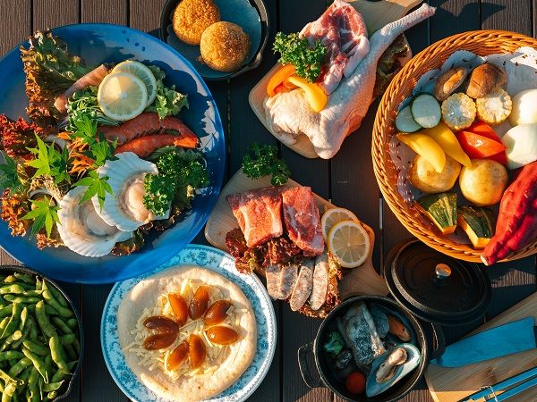 にかほ温泉 旅館いちゑ 「 グランピング 宿泊 補助券 9,000円分」 温泉旅館 温泉宿 温泉旅館 ホテル 温泉ホテル 秋田 にかほ市