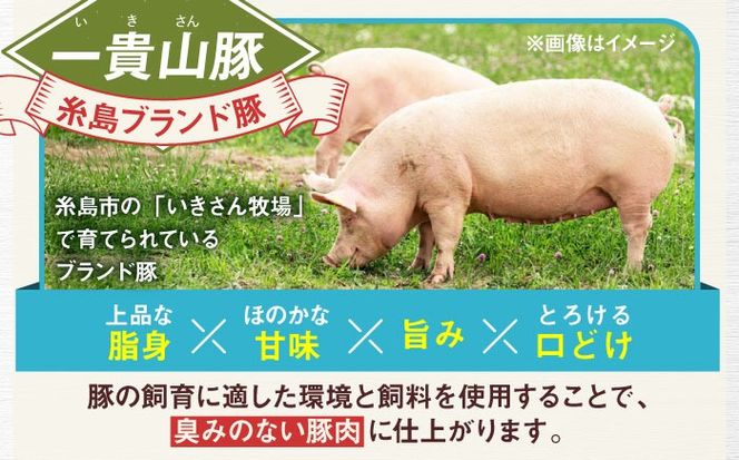 一貴山豚 しゃぶしゃぶ 食べ比べセット 糸島市 / いきさん牧場 鍋 しゃぶしゃぶ 豚しゃぶ 肩ロース ロース つくね バラ 豚バラ [AGB001] 豚しゃぶ しゃぶしゃぶ 肩ロース 豚バラ 豚つくね つくね 冷蔵 豚肉 ギフト