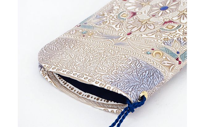 【文庫屋大関】メガネケース　夢幻のタピ【皮革工芸品】 ファッション小物 民芸品 