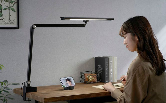 デスクT型ライト クランプタイプ LDL-TCDL-B デスクライトT型 ベースタイプ LED LEDライト 卓上 ライト デスク アイリスオーヤマ 家電 