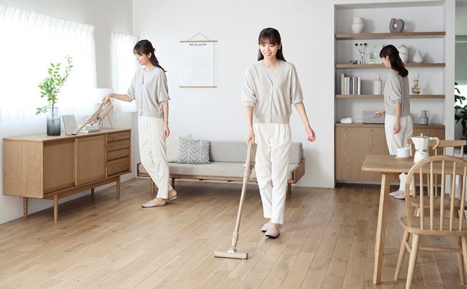 充電式サイクロンスティッククリーナー SCD-124P-HC グレージュ 掃除機 コードレス MagiCaleena マジカリーナ アイリスオーヤマ クリーナー サイクロン 軽量 スタンド 軽い 充電スタンド 充電式 掃除 家電 ギフト おすすめ 人気 アイリス