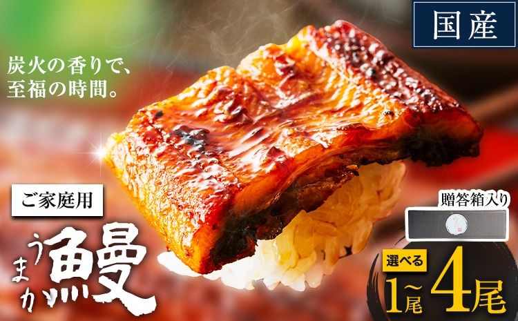 うなぎ ご家庭用 国産 ランキング 獲得 鰻 真空パック おすすめ うなぎの蒲焼 [贈答箱入り][3-7日以内に出荷予定(土日祝除く)] 有頭 ふるさとのうぜい 鶏炭火焼 1尾 2尾 3尾 4尾 訳あり 定期便 簡易包装 不揃い 規格外 ウナギ unagi 蒲焼 秋 冬 旬 配送時期 冷凍---mifune_lcl_1451_1b---