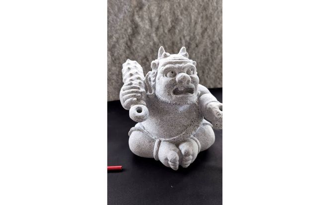 庵治石「鬼っこ」どん太 372013_GH019