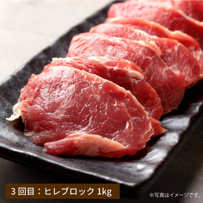 【定期便全3回】【余市ワインポーク】料理人の豪華ブロック定期便 贈答箱入り_Y049-0063