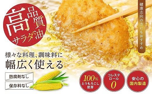 オリゴ糖・コーンサラダ油ギフトセット 国産 無添加 無着色 H158-032