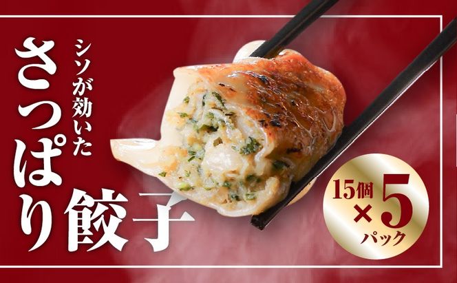 【14営業日以内に発送】鹿児島黒豚博多一口餃子・シソ餃子　150個　K025-004