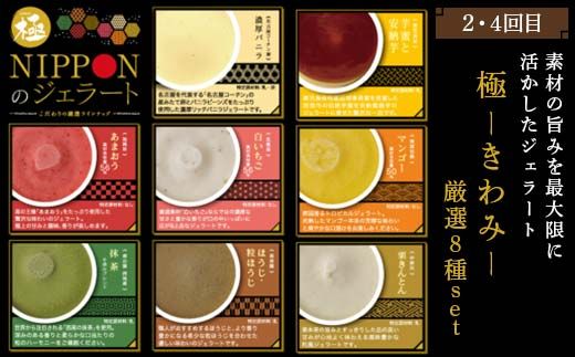 バラエティセット【年5回定期便】 定期便 アイス アイスクリーム ジェラート 最中 最中アイス 贈答 家族パック バラエティパック バラエティセット 乳製品 お菓子 箱詰め F4N-1829