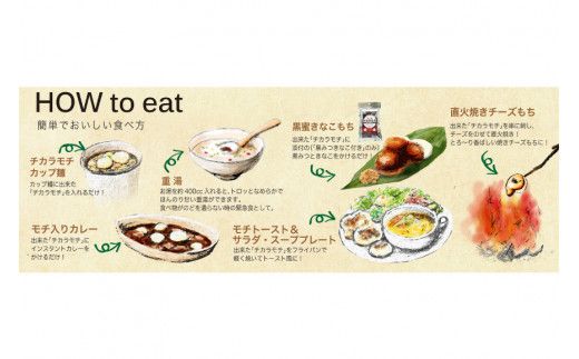 餅 山頂チカラモチ お試しセット プレーン(40g×2)1個 & 黒みつきなこ(40g×2)1個 計2個 | もち 簡単 アウトドア 非常食 [菅原商店 宮城県 加美町] |sg-mc-set