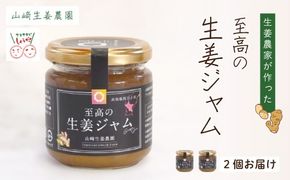 【 山﨑生姜農園 】 生姜農家 が作った 至高の 生姜ジャム 万能 調味料 生姜焼き ヨーグルトやアイスクリームにも合う 生姜 しょうが ショウガ ジンジャー ジャム 濃厚 きび糖 加工品 食品 グルメ 高知県 高知 四万十市 四万十 しまんと 25-326