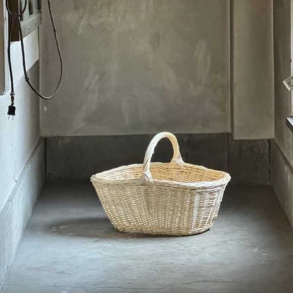 【伝統工芸品】KORI ANRI JAPAN「YANAGI no BASKET」柳行李 / 豊岡杞柳細工 100年持つ収納 雑貨 ハンドメイド