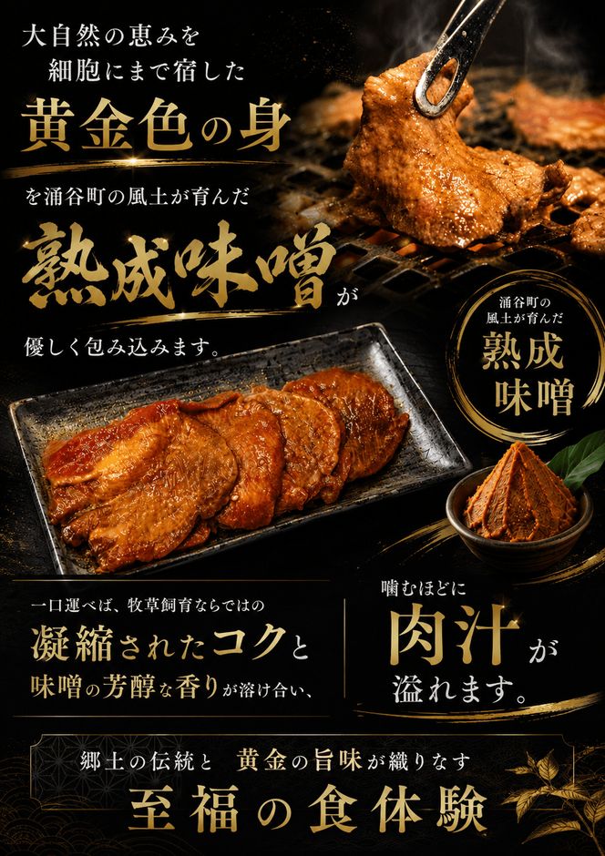 黄金牛たん味噌味（涌谷産味噌使用） / 牛タン 焼肉 たん 牛 タン BBQ【tontaro009】