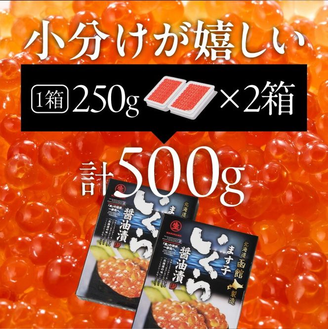 鱒いくら醤油漬け 250ｇ×2ﾊﾟｯｸ_HD231-012