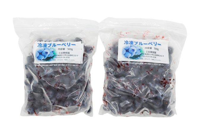 ブルーベリー 冷凍 1kg [三谷果樹園 北海道 砂川市 12260358] ふるさと納税 果物 フルーツ 国産 産地直送 くだもの ベリー berry 北海道産 冷凍ブルーベリー 1キロ