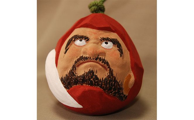 土鈴　だるま インテリア 工芸品 