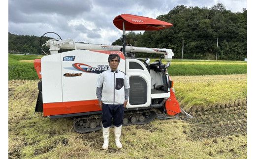 特別栽培　京都府京丹後市産こしひかり 岡田さんが美味しく育てた京丹後米 5kg　NC00007