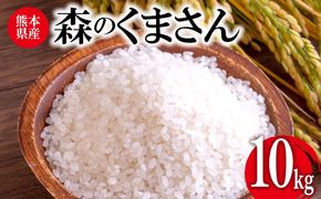 令和7年産 森のくまさん 10kg 株式会社羽根《60日以内に出荷予定(土日祝除く)》熊本県産 白米 精米 森くま もりくま 米---sn_hnmori7_60d_25_26500_10kg---