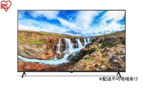 65V型 4Kスマート液晶テレビ LT-65UGX-F1 ブラック テレビ 液晶テレビ 65v 型 4K インターネット対応 スマートテレビ GoogleTV チューナー内蔵 動画配信サービス 音声検索 音声操作 Wチューナー tv 65 アイリスオーヤマ