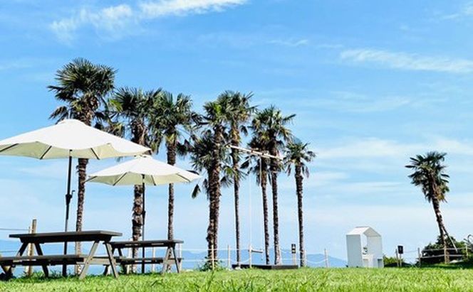 牛窓TARI 利用券 5000円 相当分（1000円券×5枚） チケット グランピング施設 日帰り サウナ シークレットビーチ付き 